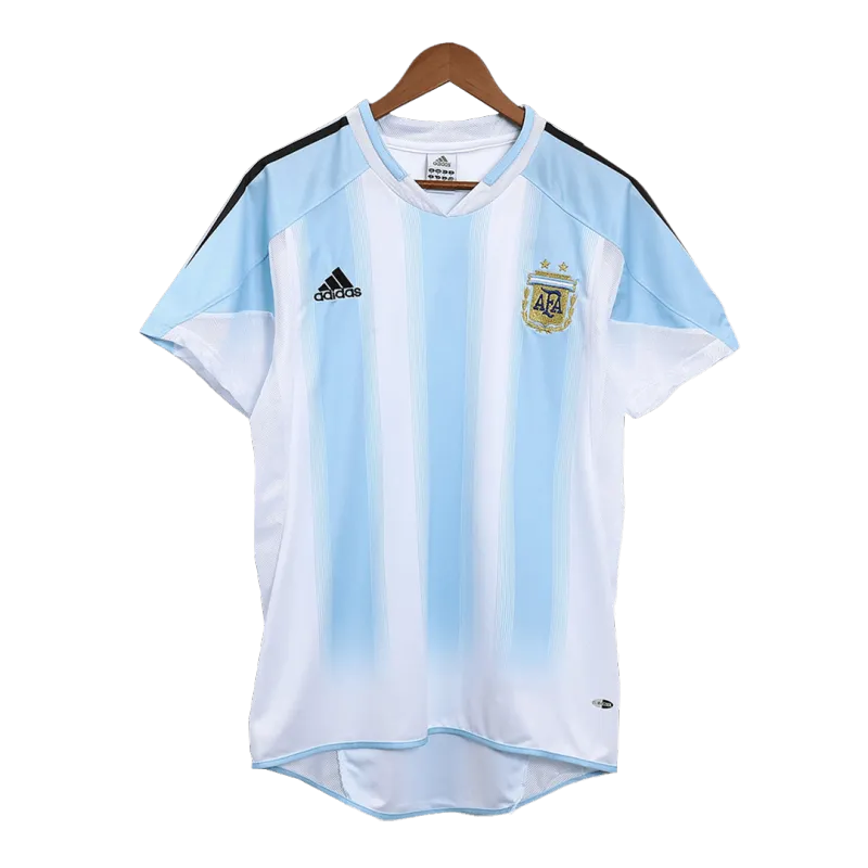 Maglia da calcio vintage Retro Argentina Home 2004