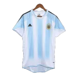 Maglia da calcio vintage Retro Argentina Home 2004 Maglia da calcio vintage Retro Argentina Home 2004