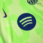 Barcelona Third Away Kids Soccer Jerseys Kit 2024/25 UCL (Spotify Logo Without Text)