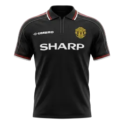 Retro Soccer Jersey Manchester United Away 1998 - product photo US20.99 - Retro Soccer Jersey Manchester United Away 1998
