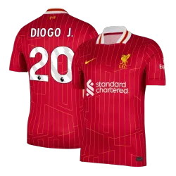 DIOGO J. #20 Liverpool Home Soccer Jersey 2024/25 - product photo DIOGO J. #20 Liverpool Home Soccer Jersey 2024/25 product image