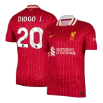 DIOGO J. #20 Camisola de futebol do Liverpool 2024/25 DIOGO J. #20 Liverpool Home Soccer Jersey 2024/25