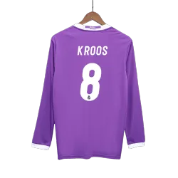 Vintage Soccer Jersey Retro KROOS #8 Real Madrid Away Long Sleeve 2016 product image