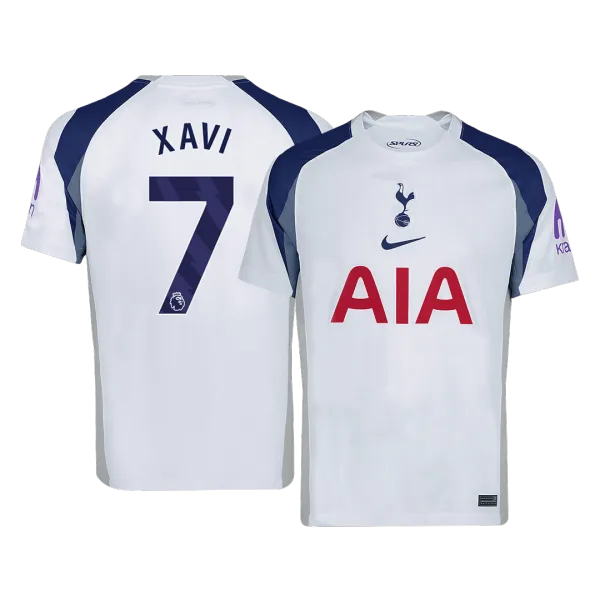 XAVI #7 Tottenham Hotspur 25/26 kit - A-Grade Quality Detail View