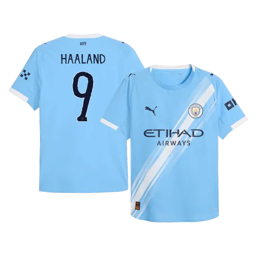 HAALAND #9 Manchester City Home Player Version Men's Jersey World Cup 2025/26 - Club World Cup