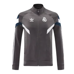 Real Madrid Track Jacket 2024/25 Gray - product photo Real Madrid Track Jacket 2024/25 Gray product image