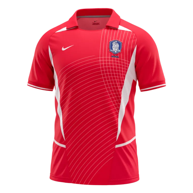Maglia da calcio retrò Corea del Sud Home 2002 World Cup