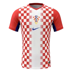 Croatia Home Player Version Jersey World Cup 2026 - product photo Croatia Home Player Version Men's Jersey World Cup 2026, front view with checkered design.