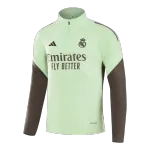 Real Madrid 1/4 Zip Tracksuit 2025/26 Kids Green