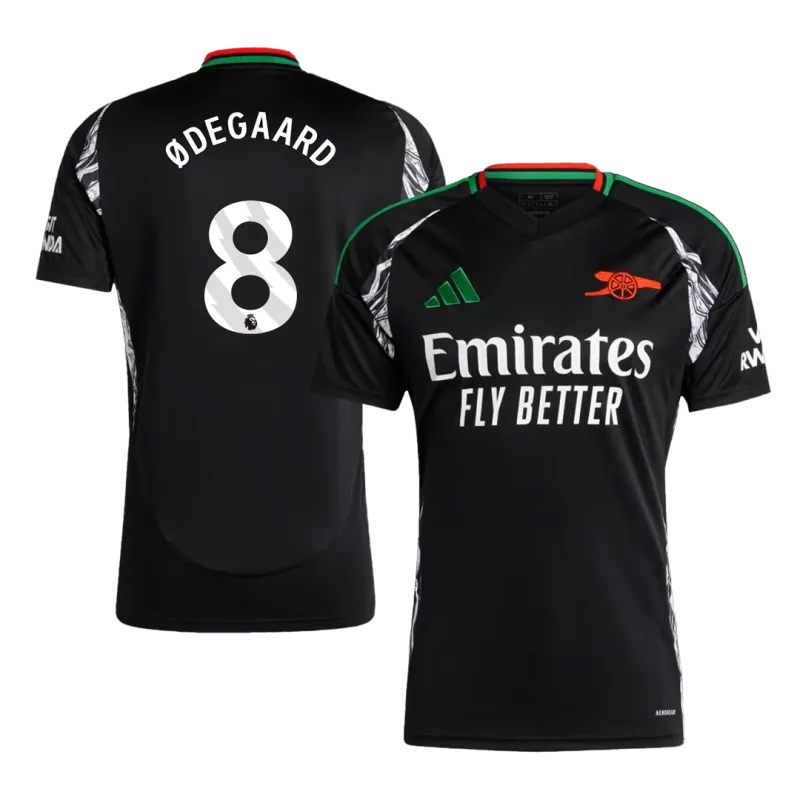 ØDEGAARD #8 Arsenal Away Soccer Jersey 2024