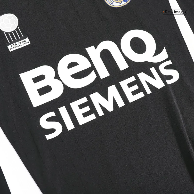 Vintage Soccer Jersey Retro Real Madrid Away Long Sleeve 2006/07