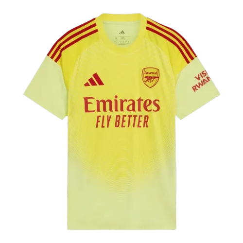 Camisola de futebol do guarda-redes do Arsenal 2025/26 Amarelo