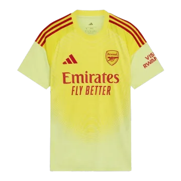 Arsenal Goalkeeper Soccer Jersey 2025/26 Yellow