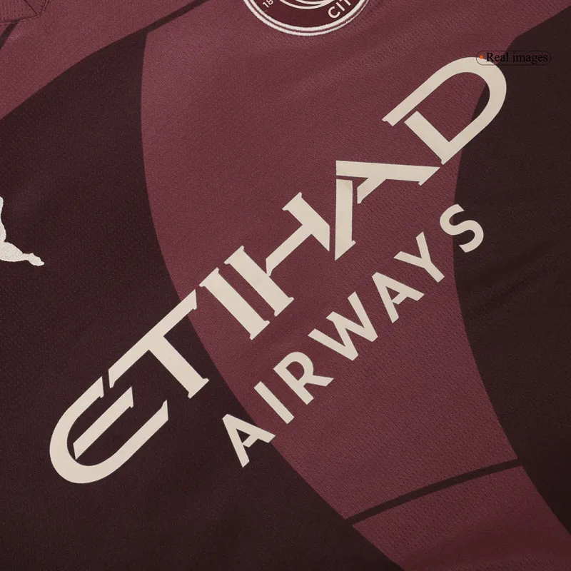 RODRIGO #16 Manchester City Derde Weg Voetbal Jersey 2024 UCL
