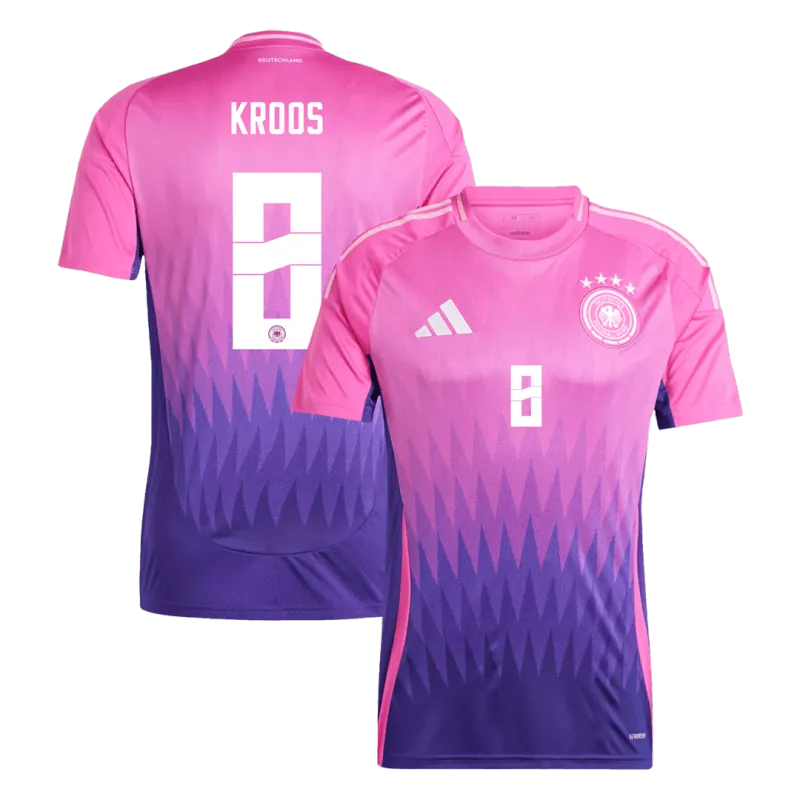 KROOS #8 Duitsland Weg Voetbal Trui EURO 2024