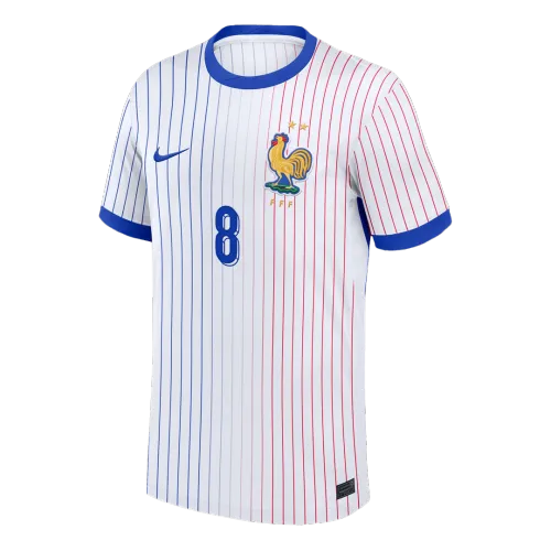 TCHOUAMENI #8 France Away Soccer Jersey 2024