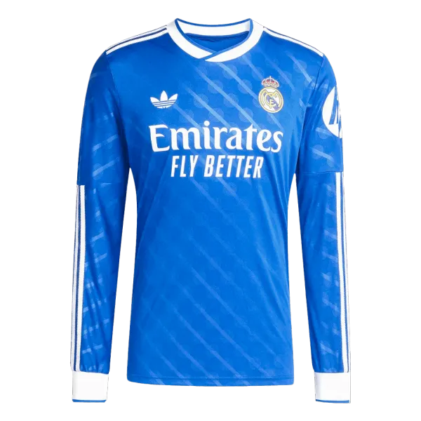 25/26 Real Madrid Third Long Sleeve Jersey - A-Grade Quality Detail View