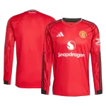 Manchester United thuisvoetbalshirt met lange mouwen 2025/26