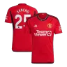 SANCHO #25 Camiseta de casa del Manchester United 2023/24