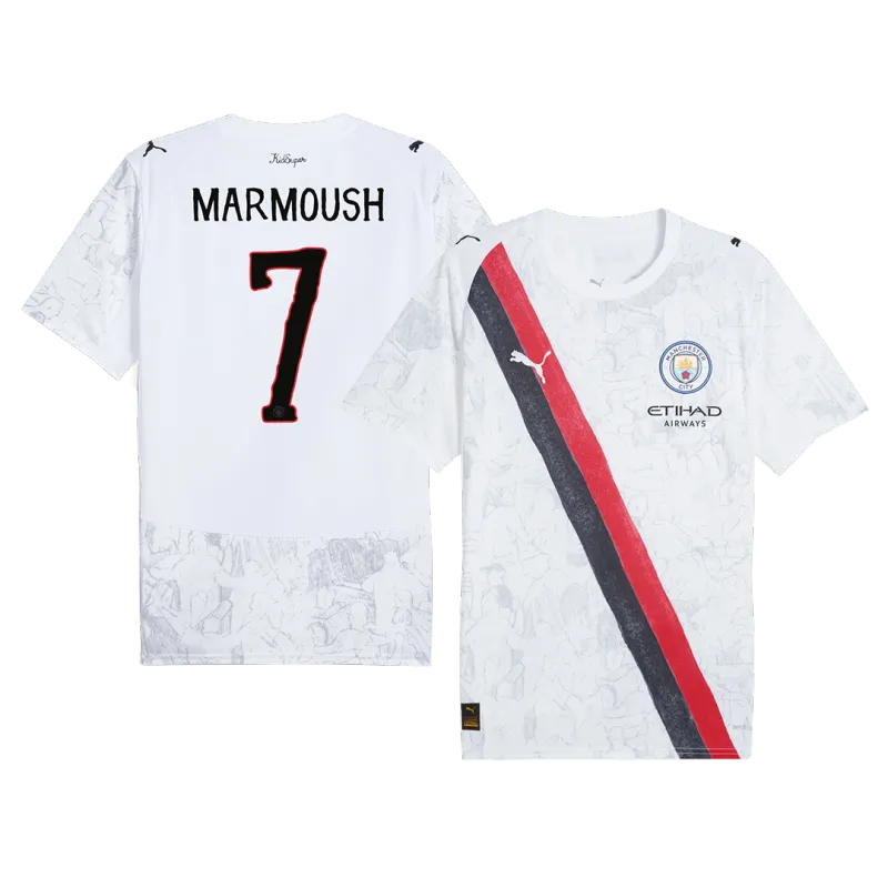 MARMOUSH #7 Manchester City KidSuper Soccer Jersey 2025/26 Club World Cup