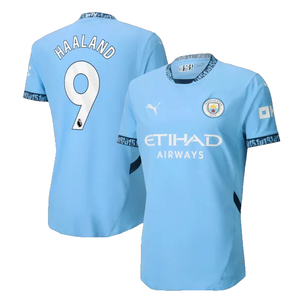 HAALAND #9 Manchester City player version soccer jersey - A-Grade Quality Detail View