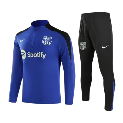 Barcelona 1/4 Zip Tracksuit 2024/25 Blue product image