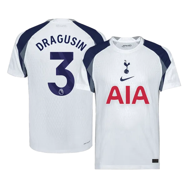 DRAGUSIN #3 Tottenham Hotspur 25/26 player version football jersey - A-Grade Quality Detail View