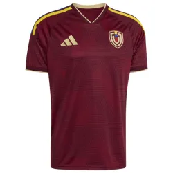 Venezuela 2026 Home Football Jersey - product photo Venezuela 2026 Home Football Jersey front view, showcasing unique design and crest.