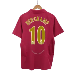 BERGKAMP #10 Arsenal Home Soccer Jersey 2005/06 - product photo BERGKAMP #10 Arsenal Home Soccer Jersey 2005/06 product image