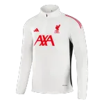Liverpool 1/4 Zip Tracksuit 2025/26 White