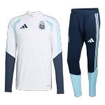 Tuta Argentina 1/4 Zip Coppa del Mondo 2026 Bianco