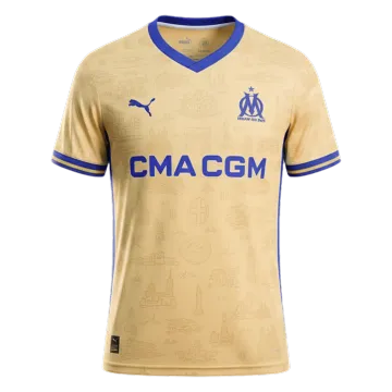 Marseille Fourth Away Men's Soccer Jersey 2025/26