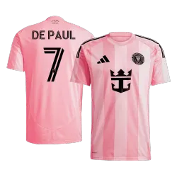 DE PAUL #7 Inter Miami CF Home Maglia da calcio 2025 - foto prodotto DE PAUL #7 Inter Miami CF Home Maglia da calcio 2025 immagine del prodotto