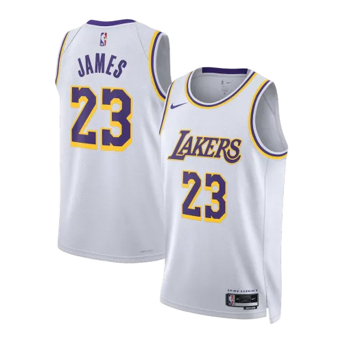 Camisola Swingman masculina dos Los Angeles Lakers «James #23» - Edição Association