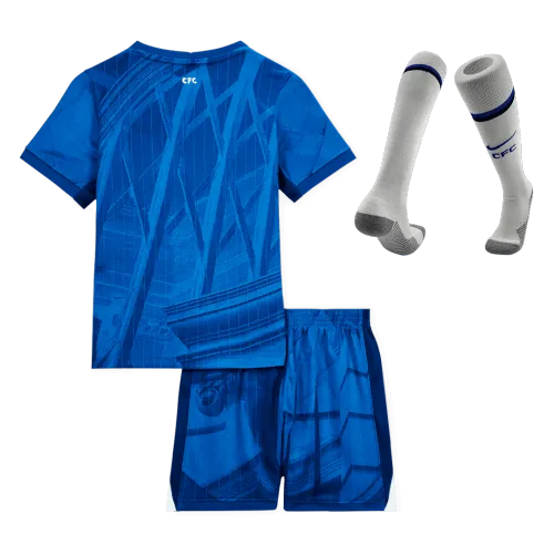 Chelsea Home Kids Voetbalshirts Volledige Kit 2025/26