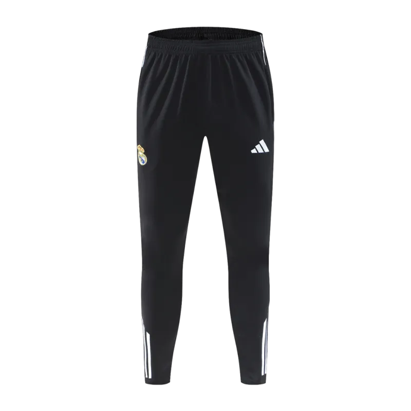 Real Madrid 1/4 Zip Tracksuit 2025/26 Black
