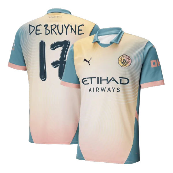 DE BRUYNE #17 Manchester City kit - A-Grade Quality Detail View