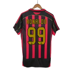 Vintage Soccer Jersey Retro RONALDO #99 AC Milan Home 2006 - product photo Vintage Soccer Jersey Retro RONALDO #99 AC Milan Home 2006 product image