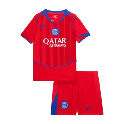 US16.99 - PSG Third Away Kids Soccer Jerseys Kit 2025/26