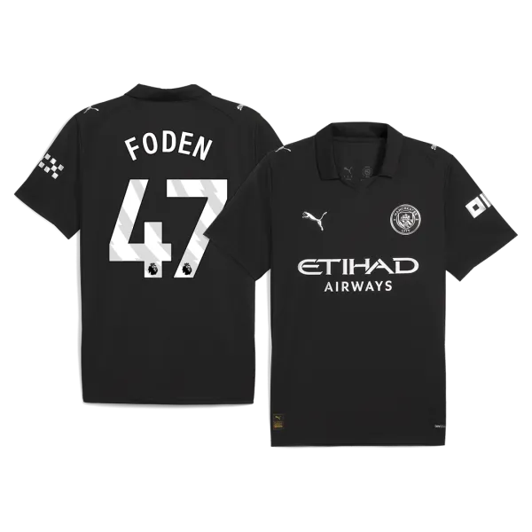 25/26 FODEN #47 Manchester City kit - A-Grade Quality Detail View