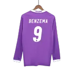 Maillot de football vintage rétro BENZEMA #9 Real Madrid (extérieur) à manches longues 2016 Vintage Soccer Jersey Retro BENZEMA #9 Real Madrid Away Long Sleeve 2016