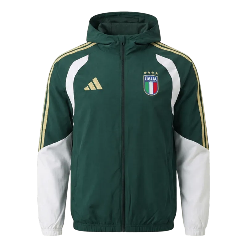 Italy Hoodie Jacket 2026 World Cup Green