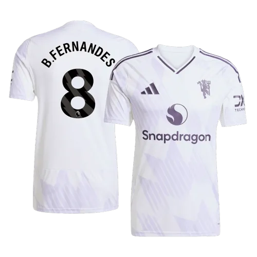 B.FERNANDES #8 Manchester United Away Soccer Jersey 2025/26
