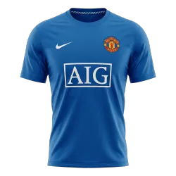 Retro Soccer Jersey Manchester United Third Away 2008/09 - product photo US20.99 - Retro Soccer Jersey Manchester United Third Away 2008/09