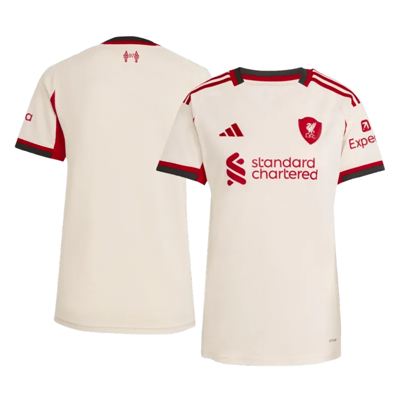 Malla de visitante del Liverpool de mujer 2025/26