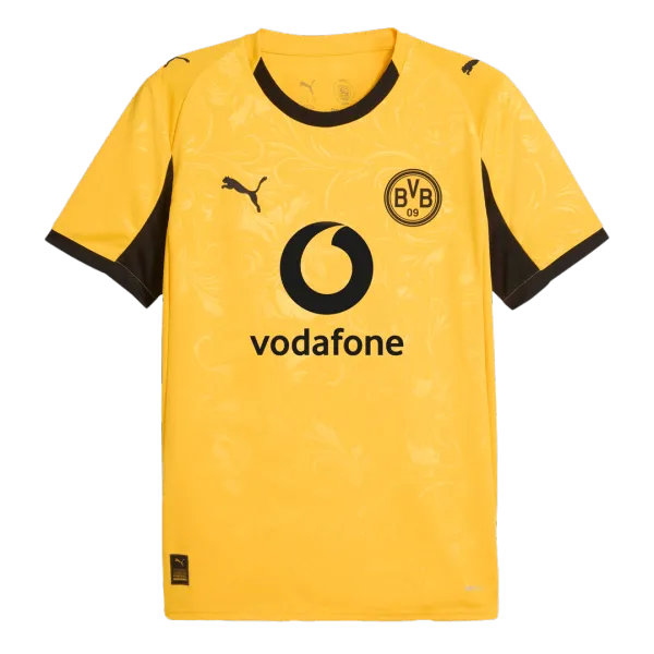 Camisa de jogo em casa do Borussia Dortmund 25/26 - Qualidade de 1.ª classe - Vista detalhada