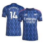 GYOKERES #14 Camisola de futebol do Arsenal 2025/26 GYOKERES #14 Arsenal Away Soccer Jersey 2025/26