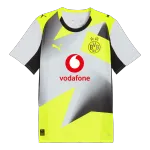 Camisola de Futebol Borussia Dortmund Away 2025/26 Borussia Dortmund Away Soccer Jersey 2025/26