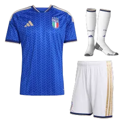 Italy Home World Cup Jerseys Full Kit 2026 - product photo Italy Home World Cup Men's Jersey 2026 front view, national team crest prominent.