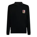 Camisola de futebol de manga comprida do guarda-redes do AC Milan 2024/25 Preto 125º aniversário Jersey de futebol de manga comprida do guarda-redes do Milan 2024/25 Preto 125º Aniversário
